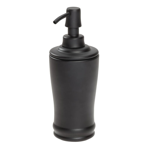 idesign Olivia Tall Soap Pump Matte Black