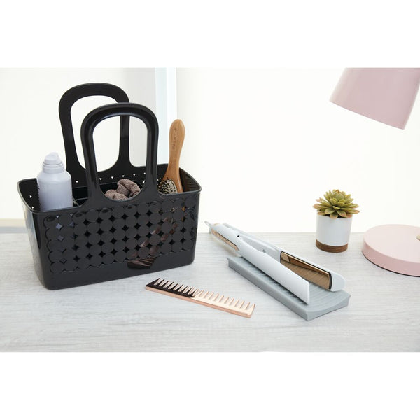 Idesign Orbz Small Tote - Divided Black