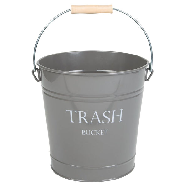 idesign Pail Waste Can Gray