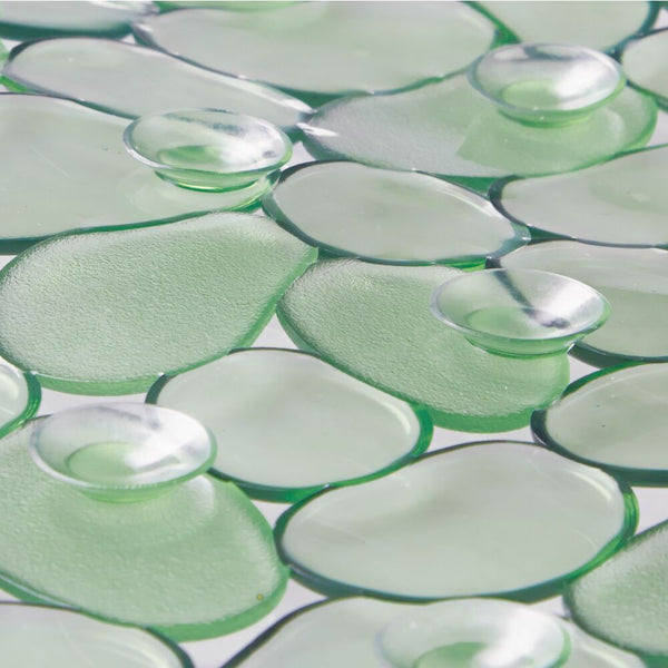 Idesign Pebblz Bath Mat Green