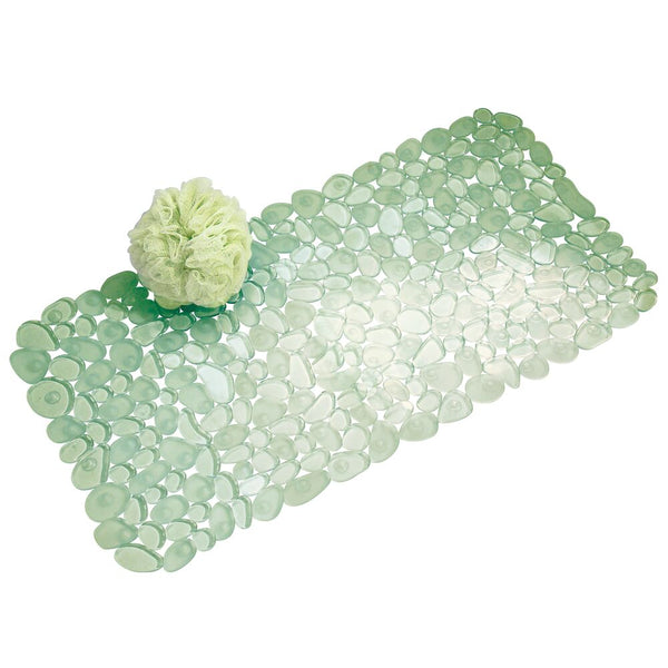 idesign Pebblz Bath Mat Green
