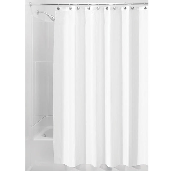 Idesign IDesign Poly Shower Curtain Or Liner 72" X 84" In White