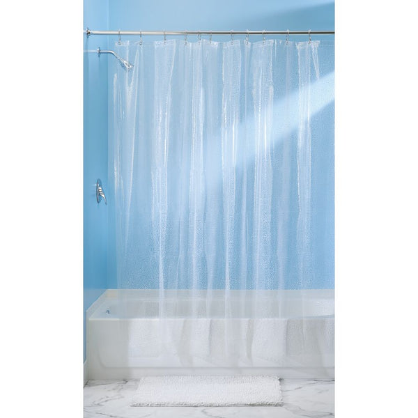 Idesign IDesign Rain EVA Shower Curtain 72" X 72" In Clear