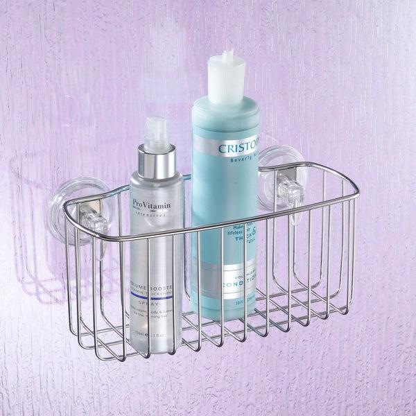 Idesign Reo Push Lock Shower Basket