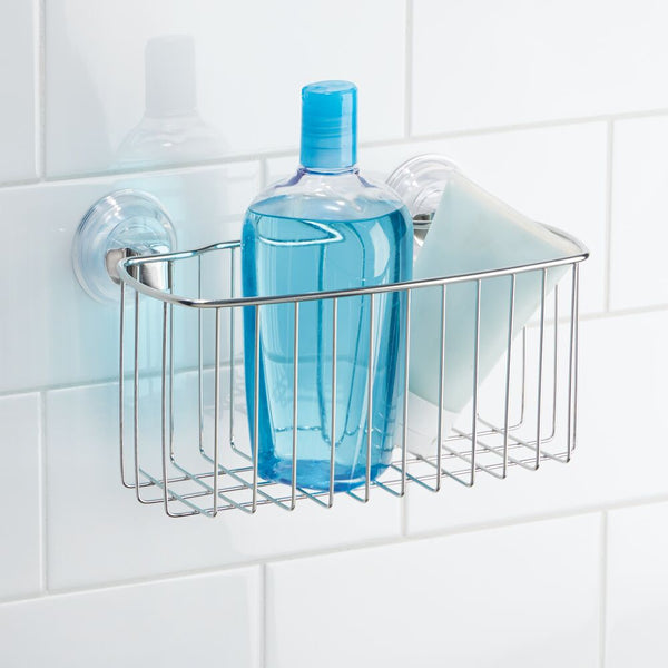 Idesign Reo Push Lock Shower Basket