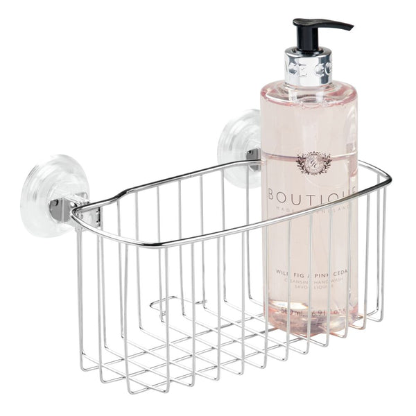 idesign Reo Push Lock Shower Basket