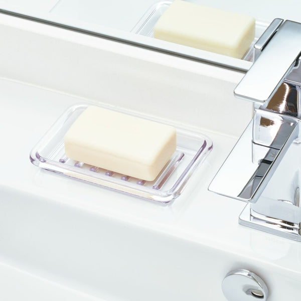 Idesign IDesign Royal Rectangular Soap Saver In Clear