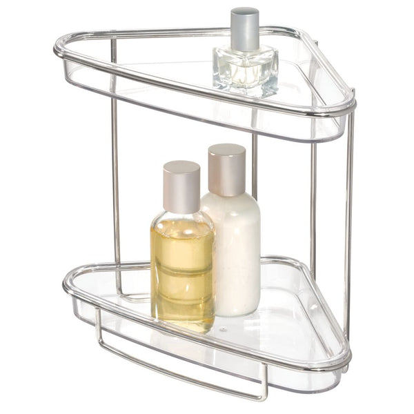 idesign RPET Clarity 2-Tier Vanity Shelf