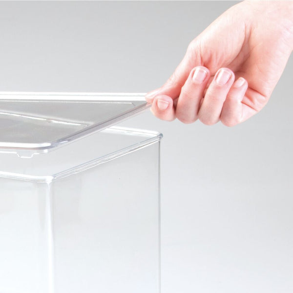 Idesign RPET Closet Shoe Box- Pumps Clear