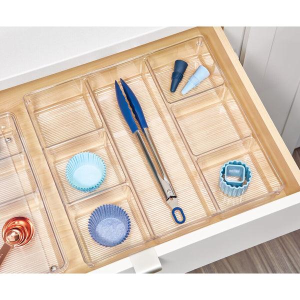 Idesign RPET Linus Dresser Organizer Clear