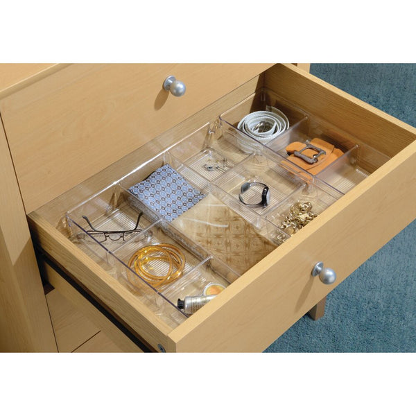 Idesign RPET Linus Dresser Organizer Clear