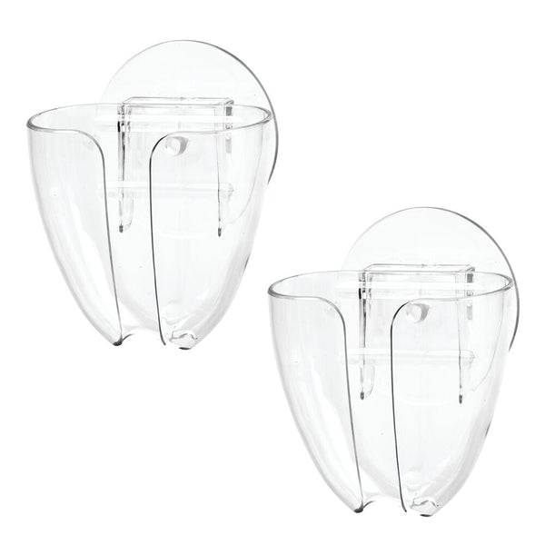 Idesign IDesign Shower Suction Soap Holster In Clear