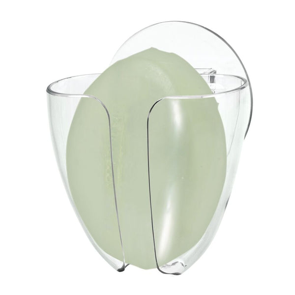Idesign IDesign Shower Suction Soap Holster In Clear