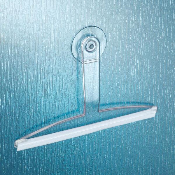 Idesign IDesign Shower Suction Squeegee 12" In Clear