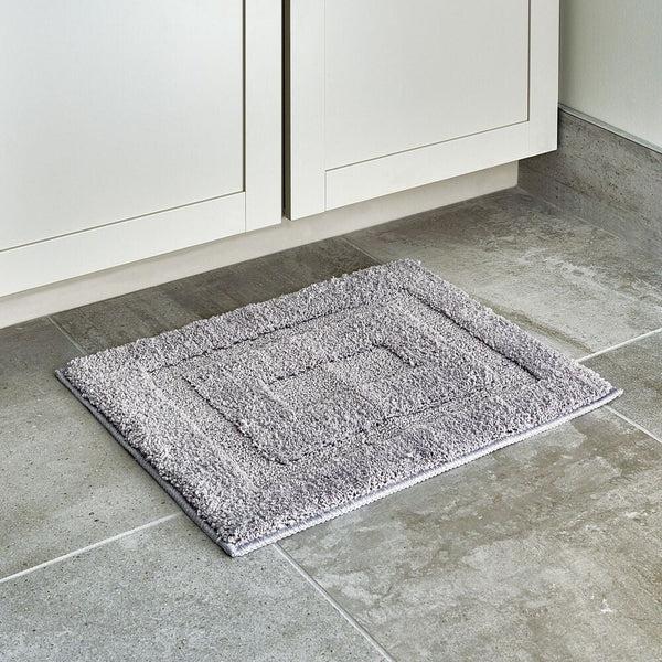 Idesign Spa Rug 21 X 17 Gray