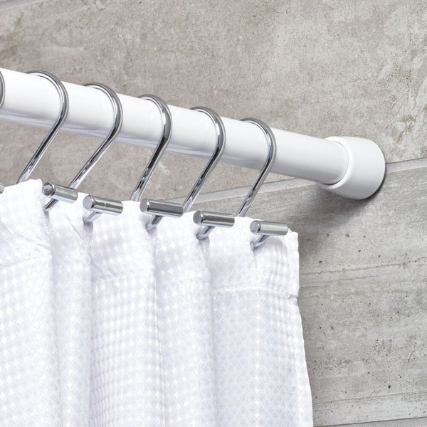 Idesign T-Bar Shower Hooks Set Of 12 Chrome