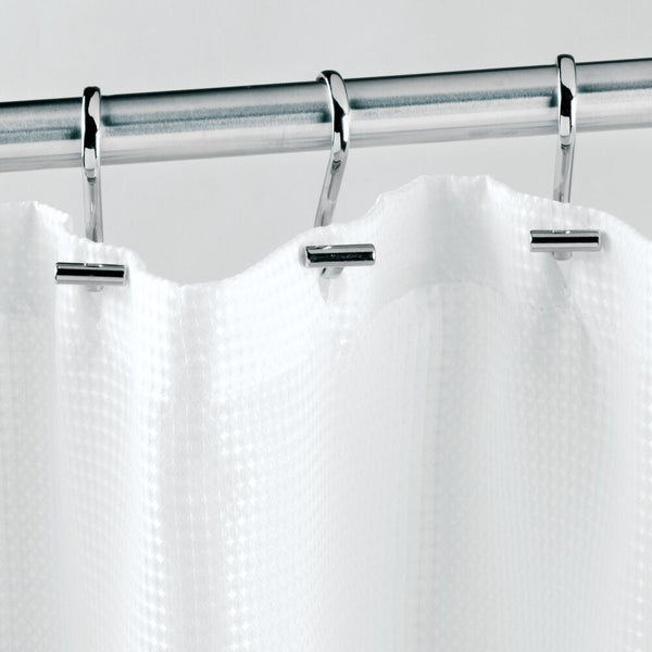Idesign IDesign T-Bar Shower Hooks Set Of 12 In Satin