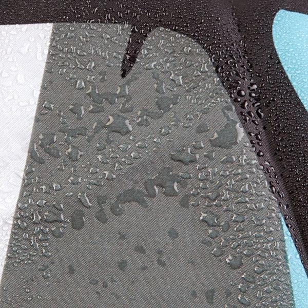 Idesign Thistle Shower Curtain Gray/Blue