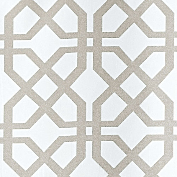 Idesign Trellis Shower Curtain Stone