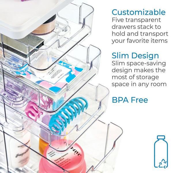 Idesign IDesign Ultimate Space Saver 5-Drawer Stacking Organizer