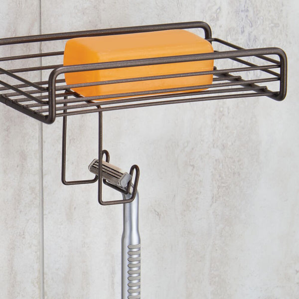 Idesign Verona Hose Shower Caddy Bronze