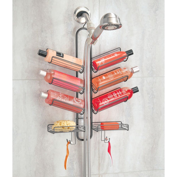 Idesign Verona Hose Shower Caddy Graphite