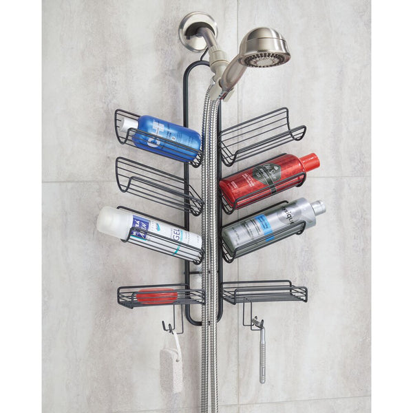 Idesign Verona Hose Shower Caddy Matte Black