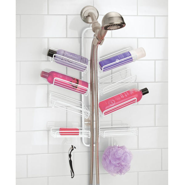 Idesign Verona Hose Shower Caddy White