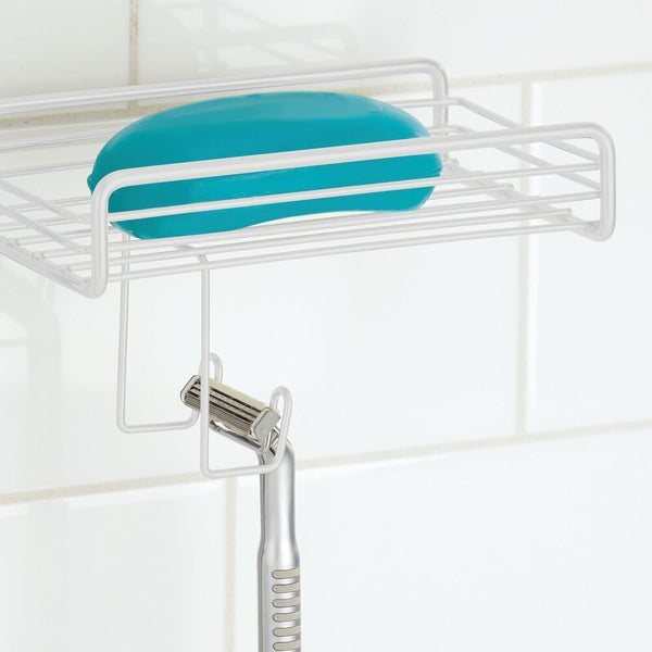 Idesign Verona Hose Shower Caddy White