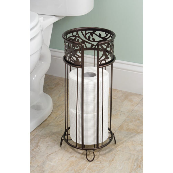 Idesign Vine Toilet Tissue Reserve Bronze