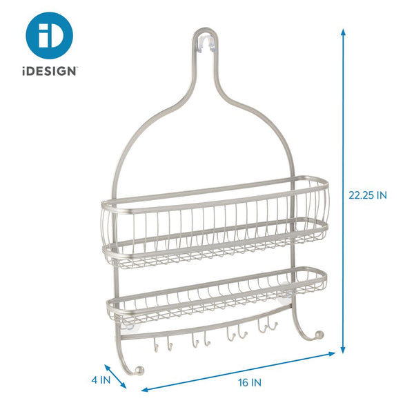 Idesign York Lyra Jumbo Shower Caddy