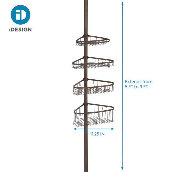 Idesign York Tension Caddy 2 Bronze