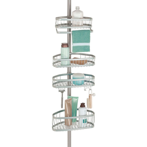 idesign York Tension Caddy Silver