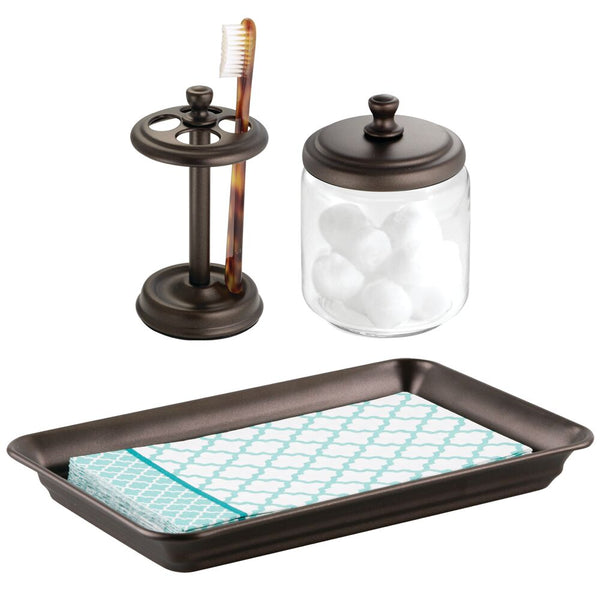 Idesign York Toothbrush Stand Bronze