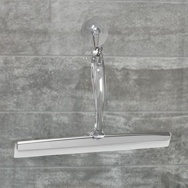 Idesign IDesign Zia Squeegee 12" In Clear And Stainless