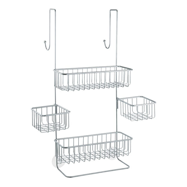 Idesign Metalo Over Door Shower Caddy Polished Chrome