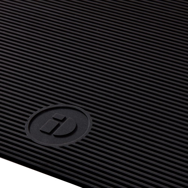 Idesign Signature Series Large Heat-Resistant Silicone Mat For Cosmetic Drawer Organizers Black