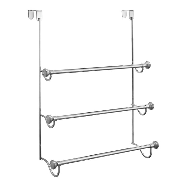 Idesign York Metal Over Shower Door Towel Rack 3 Split Finish
