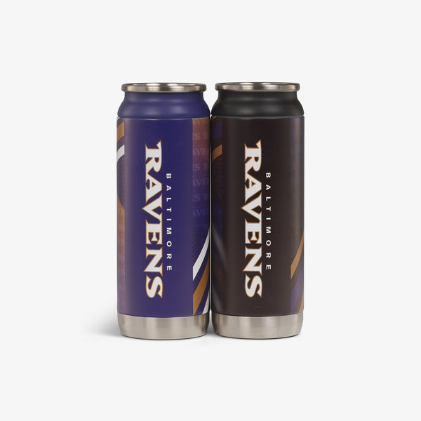 Igloo Baltimore Ravens Home & Away 16 Oz Can 2-Pack Default Title
