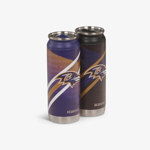 Igloo Baltimore Ravens Home & Away 16 Oz Can 2-Pack Default Title