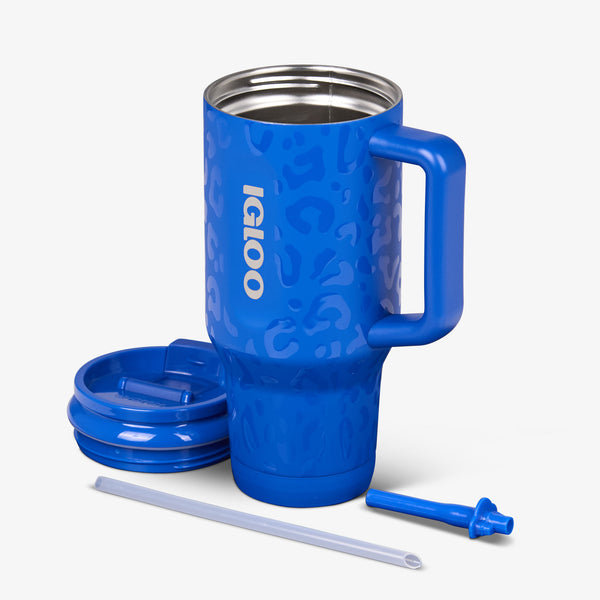 Igloo Buffalo Bills 32 Oz Leopard Flip ‘n’ Sip Travel Mug Default Title