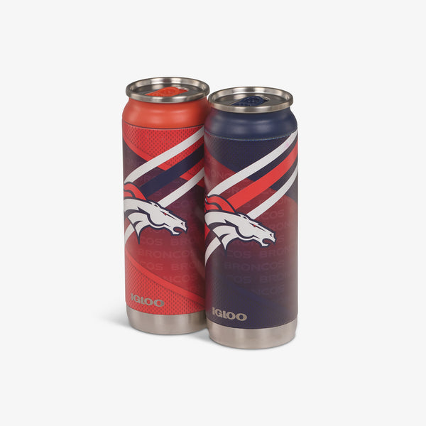 Igloo Denver Broncos Home & Away 16 Oz Can 2-Pack Default Title