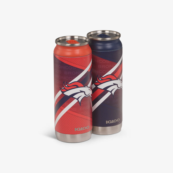 Igloo Denver Broncos Home & Away 16 Oz Can 2-Pack Default Title