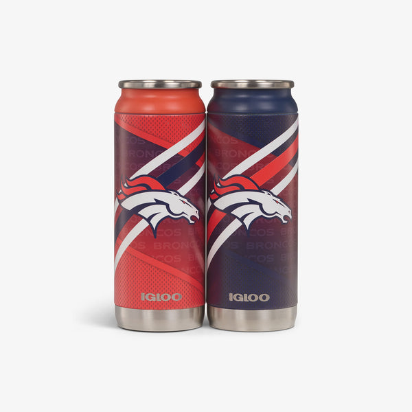 igloo Denver Broncos Home & Away 16 Oz Can 2-Pack Default Title