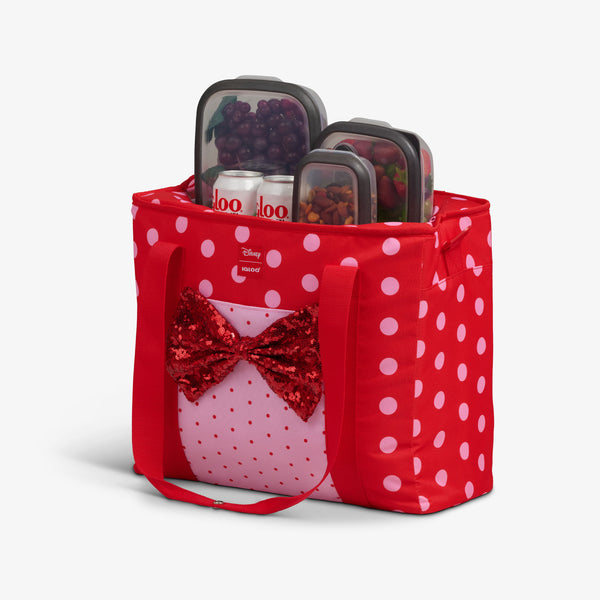 Igloo Disney Minnie Mouse Polka Dots Dual Compartment Tote Cooler Bag Default Title