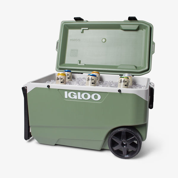 Igloo ECOCOOL Latitude 90 Qt Roller Cooler Default Title