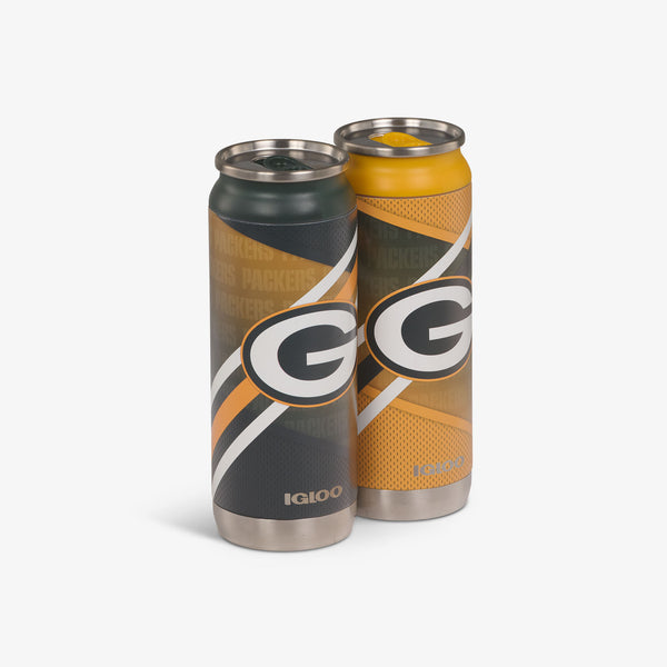 Igloo Green Bay Packers Home & Away 16 Oz Can 2-Pack Default Title