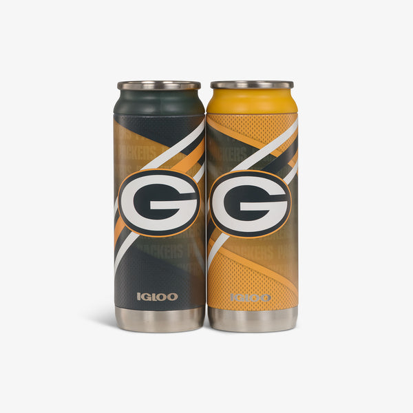 igloo Green Bay Packers Home & Away 16 Oz Can 2-Pack Default Title