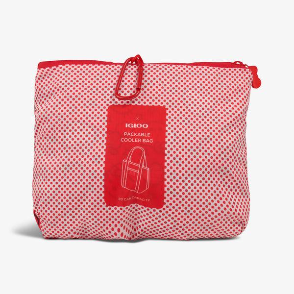 Igloo Hello Kitty® Red Apples Packable Puffer 20-Can Cooler Bag Default Title