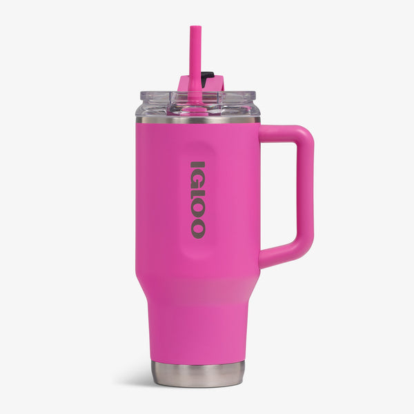 Igloo 32 Oz Flip ‘n’ Sip Travel Mug Modern Blue